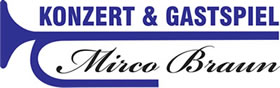 Logo: KONZERT & GASTSPIEL Mirco Braun